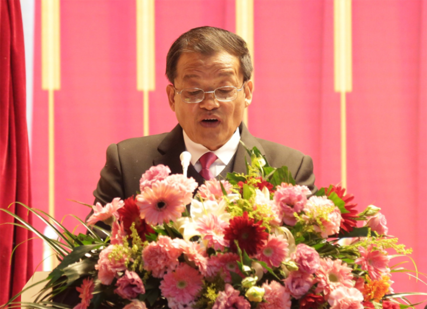 江南电子网站(中国)官方网站第一届党委班子选举大会---张爱民同志作党委工作报告